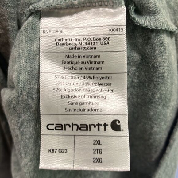 Carhartt original fit heathered short sleeve tee - Picture 4 of 5